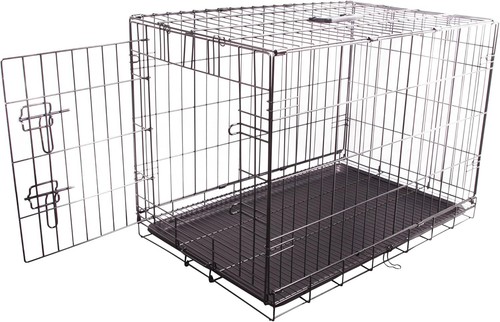 Foldable dog crate - dog,
