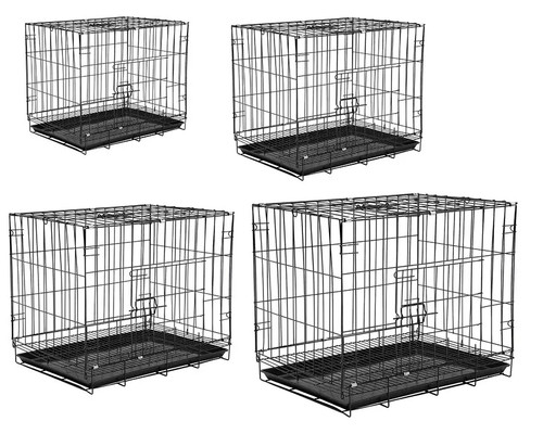 Pet crate large - pet, folding