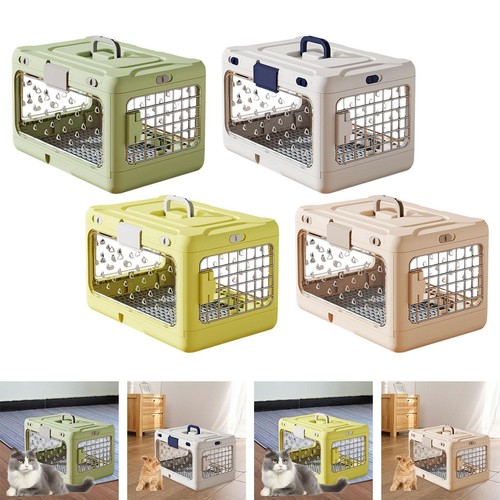 Folding puppy crate portable - folding,