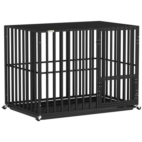 Pawhut heavy duty dog crate - pawhut,