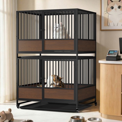 Stackable dog crate cage - stackable,