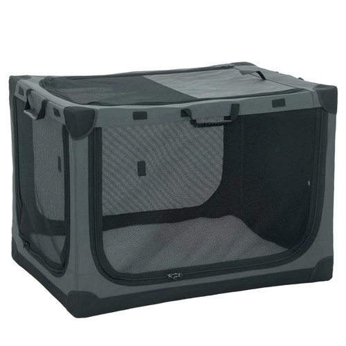 Pawhut soft dog crate pet - soft,