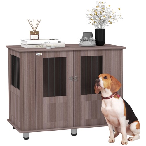 Pawhut dog crate kennel - dog,