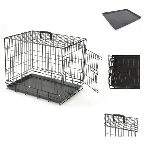Metal dog cage puppy training - dog,