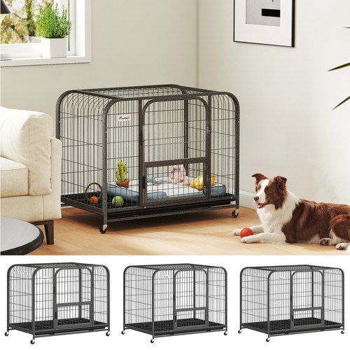 Pawhut heavy duty dog - pawhut, crate