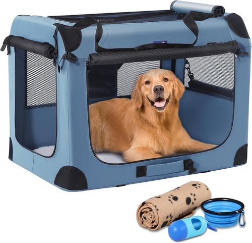 Soft collapsible dog - dog, crate
