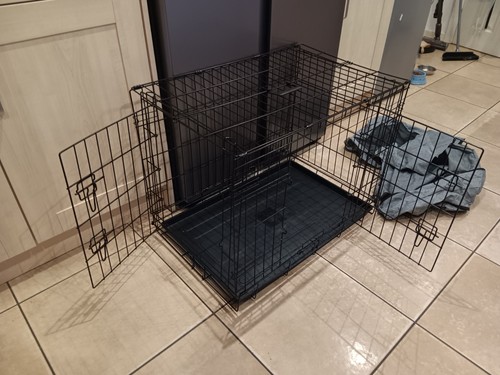 Foldable dog crate - crate, 50x