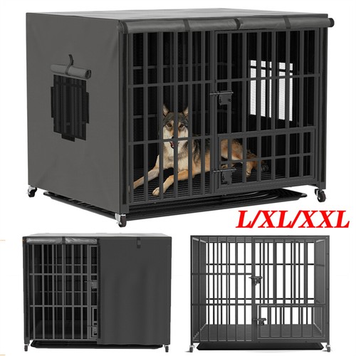 Xxl covered dog - dog, crate