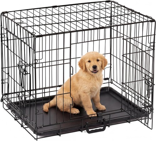 Folding metal dog - dog, crate