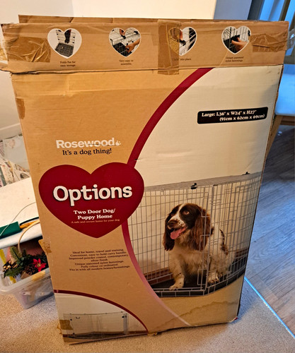 Nearly new large - , crate