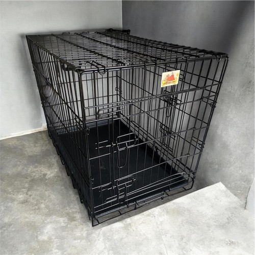 Dog crate lazy - dog, door