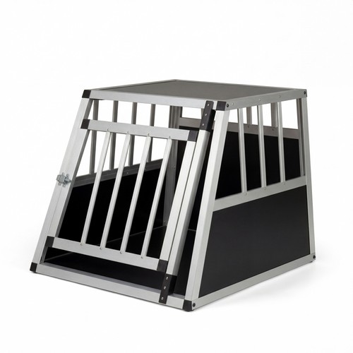 Aluminum dog travel crate - dog, with