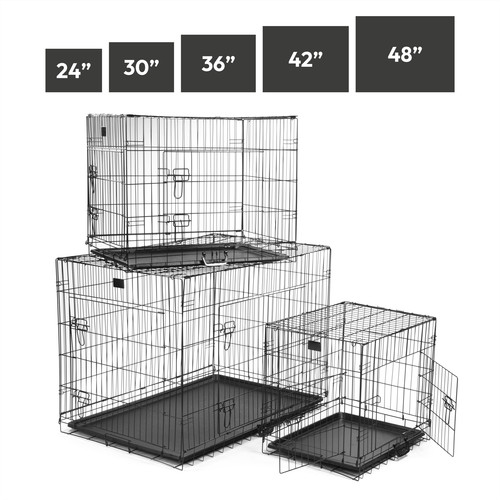 Dog cage foldable puppy crate - dog,