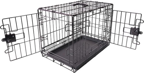 Metal dog crate - metal,