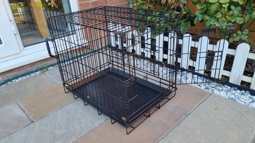 Metal dog crate - metal,