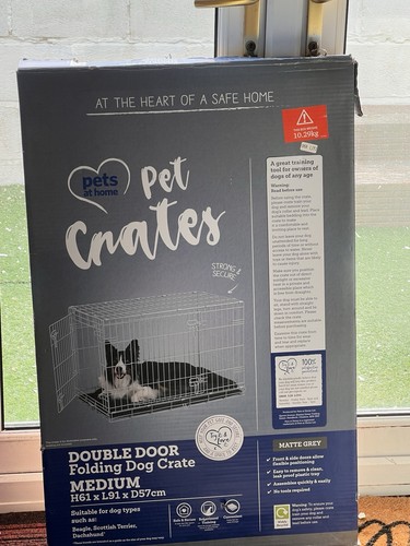 Double door folding dog - double,