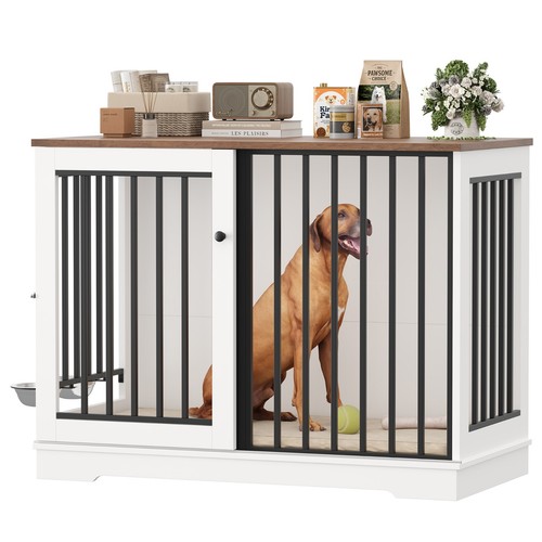 Dog crate furniture - dog,
