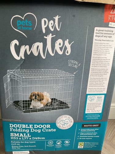 Double door folding dog - double,