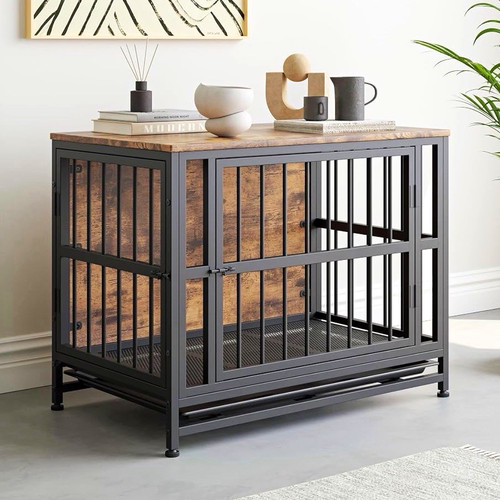 Metal dog crate standard - crate,