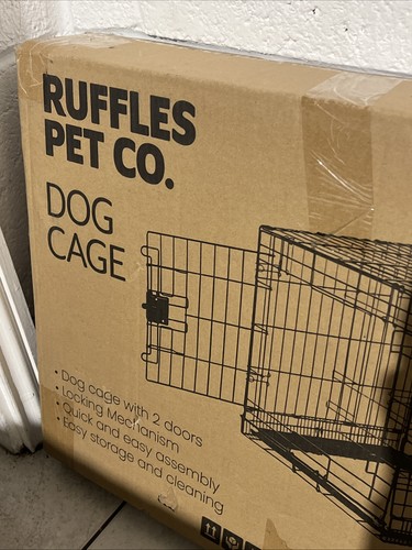 Metal dog cage puppy training - cage,